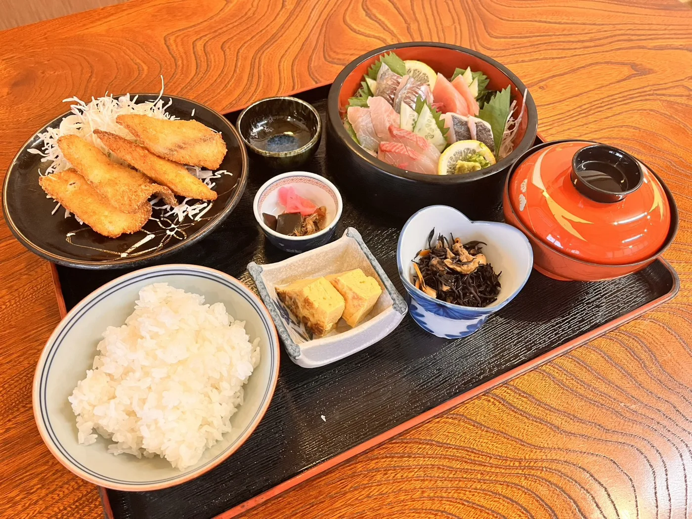 磯盛り定食